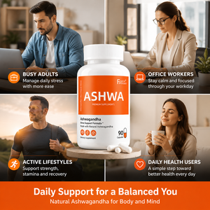 Fabricante de Suplementos de Ashwagandha, 90 Cápsulas Vegetales, Apoyo para el Estado de Ánimo, Extractos de Raíz de Ashwagandha - Product Image 3