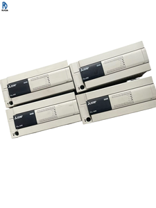 FX3U-64MT/ES-A ระบบอัตโนมัติทางอุตสาหกรรม PLC ทรานซิสเตอร์เอาท์พุตหน่วยหลัก 32 อินพุต 32 เอาต์พุตสำหรับระบบควบคุมอุปกรณ์โรงงาน - Product Image 1