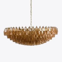 Lampes suspendues en verre, lustres de luxe, luminaires suspendus pour la décoration du salon