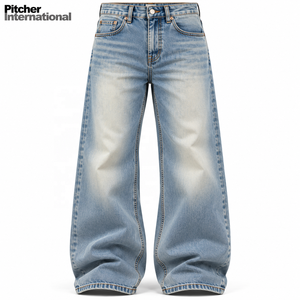 Custom <b>mens</b> five pocket <b>jeans</b> Wholesale <b>mens</b> five pocket <b>jeans</b> Denim <b>jeans</b> Cotton Denim Low MOQ Private Label - Product Image 5
