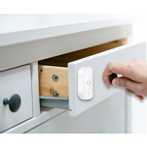 Sensor de vibración inteligente Tuya WiFi/Zigbee, protección de seguridad para el hogar, aplicación Smartlife, monitor remoto en tiempo real, notificación de alarma - Product Image 5