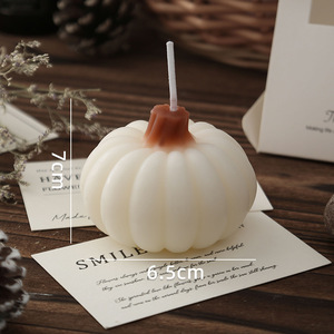Halloween Pumpkin scented <b>candle</b> factory modeling <b>candle</b> ornaments holiday gifts souvenirs wholesale cross-border fragrance - Product Image 5