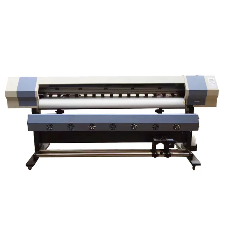 Format Besar I3200 4720 Kepala Digital Pencetak Sublimasi Sublimasi Eco Solvent Plotter 1800Mm Inkjet Printer 4 Warna/Cmyk