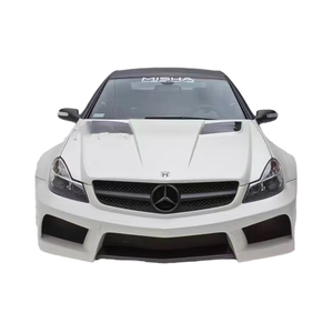 ชุดแต่งไวด์บอดี้สำหรับ Mercedes SL R230 ชุดแต่งกันชนหน้าและหลังสไตล์ Misha รุ่นอัพเกรดสำหรับ SL R230 - Product Image 1