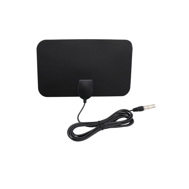 4K 8K High-Gain HD Digital TV Antenna 25dBi with Flat Design for DTV Box VHF/UHF 3000 Miles Range