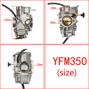 Carburatore per Yamaha Warrior 350 YFM350X Big <span class=keywords><strong>Bear</strong></span> 350 YFM350 Moto-4 350 <span class=keywords><strong>Kodiak</strong></span> 400 YFM400 Wolverine 350 ATV Quad - Product Image 6