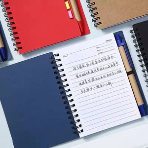 Wholesale Customizable Logo Kraft Paper <b>Notebook</b> with Pen Portable Note Pad for School Business Promo Creative Gift Notepads - Product Image 5