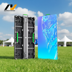 Pantalla LED para Exteriores <span class=keywords><strong>de</strong></span> 5m X 3m, Panel <span class=keywords><strong>de</strong></span> Video Modular <span class=keywords><strong>de</strong></span> 500x1000mm para Eventos y Publicidad - Product Image 1