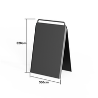 Support de logo de marque en métal personnalisé - Panneau de table autoportant pour le commerce de détail et les événements, en acier inoxydable durable, OEM/ODM acceptés