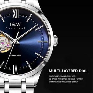 Relojes Mecánicos Automáticos de Lujo Audimars para Piaget con Logotipo Personalizado de Alta Calidad para Hombre, Elegantes, Esqueleto Hueco, 40 mm, Luminosos - Product Image 5