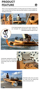Plateforme gonflable flottante ENTROFFY, <span class=keywords><strong>bateau</strong></span> gonflable flottant - Product Image 4