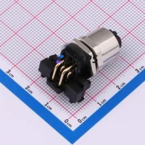 C12B-FAD-RM1-4-SH Circular (Cable) Connector Bent Lead Through Hole Connector M12 4P Female Right Angle - Product Image 2