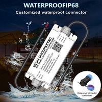 C322W Aipin WiFi Mesh 4 Zones Synchronisation Groupe Contrôle par App Waterproof IP68 Bande LED 1 Canal 30M Portée 360W PWM DC5/24V CE/FCC