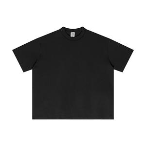 Camiseta de Hombre 100% Algodón, Tejida, Antiarrugas, de Color Sólido, Estilo Simple, Casual, Básica, de Manga Corta, Transpirable, Corte Regular, para Verano - Product Image 3