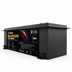 แบตเตอรี่โซเดียมไอออนแบบ Deep Cycle 11.4V 320Ah พร้อมบลูทูธ 3648Wh อายุการใช้งาน 3000 รอบ -40C~60C สำหรับ RV/เรือ/ระบบกักเก็บพลังงานแสงอาทิตย์ - Product Image 5