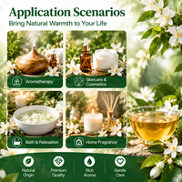 Huile de Néroli 100% Pure Naturelle Fraîche Carvacrol Certifiée Biologique Huile Essentielle pour Soulager le Stress & Améliorer le Sommeil Soins de la Peau Soins du Corps