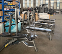 Banc de musculation plat robuste pour entraînement de force, équipement de fitness commercial, banc olympique pour soulevé de terre