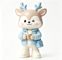Figurine personnalisée en PVC et ABS, personnage de dessin animé, statue, usine chinoise, OEM, figurine personnalisée pour la vente en gros de produits de marque