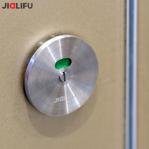 Nuova Cabina WC Commerciale Impermeabile <span class=keywords><strong>in</strong></span> Pannelli a Nido d'Ape <span class=keywords><strong>in</strong></span> Vetro e Acciaio <span class=keywords><strong>per</strong></span> Edifici Uffici - Product Image 2