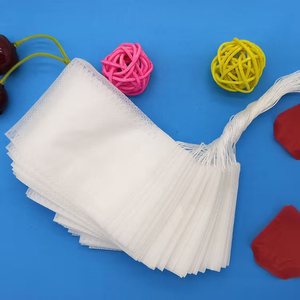 Bolsas de té de 1000 piezas para bolsas de filtro de té de hojas sueltas con cordón para bolsita de especias, cocina de baño - Product Image 6