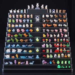 Mini figurines en résine représentant des animaux marins, breloques d'animaux océaniques, poisson, tortue, hippocampe, pieuvre, corail, requin, dauphin, licorne, <span class=keywords><strong>dinosaure</strong></span>, décoration d'<span class=keywords><strong>aquarium</strong></span> - Product Image 1