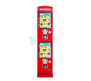 Máquina dispensadora de cápsulas Aduanas Gacha Gachapon Máquina expendedora Cabina telefónica Cápsula Juguetes Máquina expendedora - Product Image 4