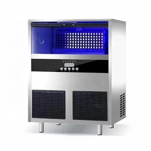 Machine à glace commerciale à trois saveurs avec pompe à air, fonction réglable, machine à glace