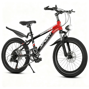 Chine 18 <span class=keywords><strong>20</strong></span> 22 <span class=keywords><strong>pouces</strong></span> enfants <span class=keywords><strong>VTT</strong></span> en alliage de magnésium vitesse double frein à disque Absorption des chocs fourche avant enfants vélo âge 8-15 - Product Image 2