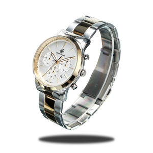 Montre à quartz pour homme de haute qualité Undecember, personnalisée en acier inoxydable, chronographe à quartz résistant à l'eau 5 ATM - Product Image 2