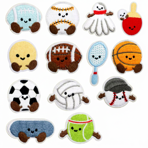 อุปกรณ์ตกแต่งเสื้อผ้าแบบปักลายโลโก้ตามสั่ง - Product Image 1