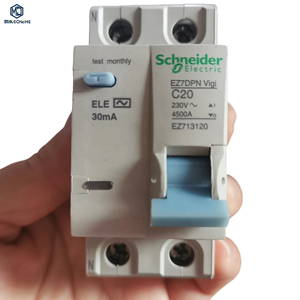 Disjoncteur différentiel EZ7DPN VIGI, dispositif de protection contre les fuites, C20A 230V, interrupteur de sécurité électrique contre les surcharges Mi - Product Image 1