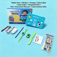 Tablet Infantil Android MTK de 7 Pulgadas, 4GB+128GB, con Funda de Silicona 3D de Astronauta y Soporte, Resistente a Caídas, con Logotipo Personalizado