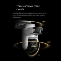 Caméra extérieure intelligente 4 Pro, version triple caméra avec zoom, résolution 2Ultra HD
