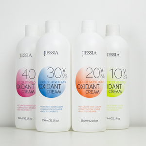 Factory Wholesale Low Ammonia <strong>3</strong>% 6% 9% 12% 10 20 30 40 Vol Professional Salon Dye Color Developer Oxidant Cream Hair <strong>Peroxide</strong> - Product Image 6