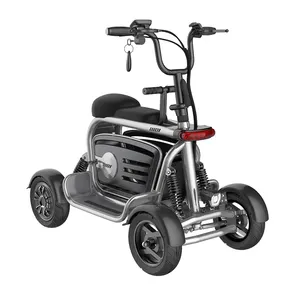 Tweezits Driewieler Goedkope Dual Motor Vierwielige Elektrische Scooter Voor Volwassenen 800W Elektrische Stadsfiets Citycoco Elektrische Scooters
