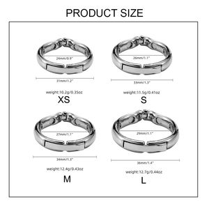 Stimulation anale Piercing métallique Anneau de pénis Jouet <span class=keywords><strong>sexuel</strong></span> vibrant pour hommes Matériau silicone Juguetes Sexuales Jouets pour pénis masculin - Product Image 2