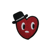 Motif mignon, conception personnalisée de patchs de broderie à repasser pour vêtements