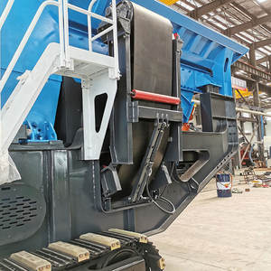 Installation mobile de concassage de pierres pour la construction, 250 T/H, avec concasseur à mâchoires sur chenilles et unité de criblage - Product Image 4