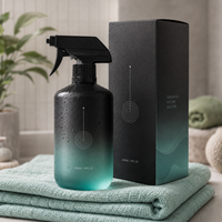 Diffuseur d'ambiance écologique de qualité supérieure 450 ml, étiquette privée, spray de parfum pour la maison, OEM, parfum pour linge, avec emballage personnalisé avec logo