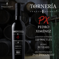 Fabriqué en Espagne PX TORNERIA Pedro Ximenez D.O. Vin fortifié Sherry Montilla Moriles 500ml en gros