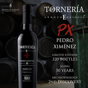 Hecho en España PX TORNERIA Pedro Ximenez D.O. Vino Fortificado Montilla Moriles 500ml al por Mayor - Product Image 1