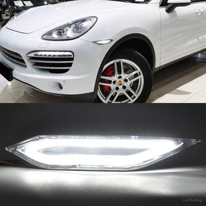 Đèn LED Đánh Dấu Bên Tự Động Đèn Báo Rẽ Đèn Chạy Ban Ngày Cho Porsche <span class=keywords><strong>Cayenne</strong></span> <span class=keywords><strong>958</strong></span> 92A 2011 2012 2013 2014 - Product Image 6