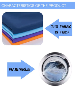 Tại Chỗ Bán Buôn 300G Không Thấm Nước Chịu Nhiệt Đồng Bằng Rắn Màu Polyester Handmade Hiện Đại Vuông Khách Sạn Hội Nghị Khăn Trải Bàn - Product Image 4