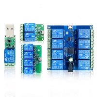Module de relais de commande USB LCUS HID sans pilote pour ordinateur, contrôle intelligent PC, Plug and Play