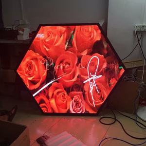 شاشة عرض LED سداسية الشكل عالية السطوع من BESCAN - لوحة فيديو داخلية وخارجية بقطر 0.3-1.5 متر - Product Image 1