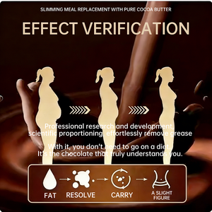 Chocolate herbal con fibra dietética de alta calidad que apoya la pérdida de peso, el adelgazamiento y los productos de belleza al promover el metabolismo. - Product Image 4