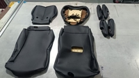 Accessoires de camion personnalisés avec logo, housses de siège de camion en cuir imperméables de luxe pour MAN/DAF/Volvo/Actros/Scania
