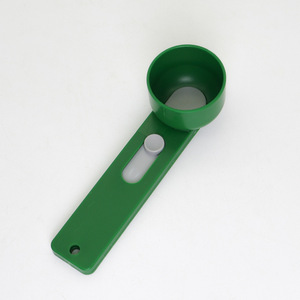 Slide Scoop Leak Proof <b>Measuring</b> Mess Free Coffee Supplement Protein Plastic Sliding Funnel Scoop - Product Image 4