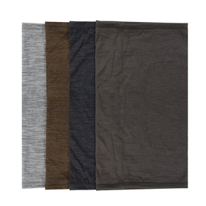 98% girocollo in pile di lana Merino UPF 50 + copri viso senza cuciture per uomo e donna per la pesca e l'escursionismo in stile <span class=keywords><strong>Bandana</strong></span> grigia - Product Image 4