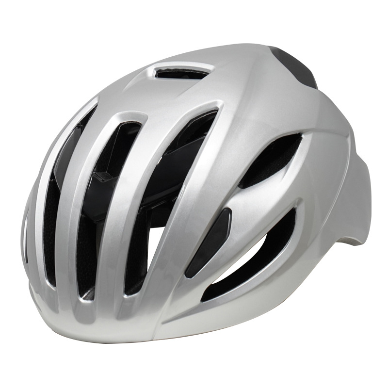 Silver with Black
